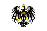 white, black eagle